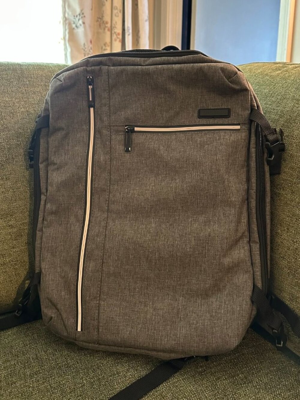 Travel Select Grayville 16.5" Multifunctional Tech Laptop Backpack with Expansio